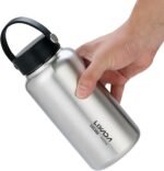 1050ml Stainless Steel Water Bottle Leak Proof Sports Bottle with 750ml Water Cup for Outdoor Camping Hiking,Sport Bottle - Image 7