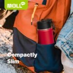 16 oz Water Bottle for Kids with Straw-Stainless Steel Double Wall Vacuum Insulated Wide Mouth Water Bottles for School, Leak-Proof Travel Water Flask(Navy) - Image 9