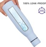 BJPKPK Insulated Water Bottle 12oz Small Stainless Steel Water Bottles Reusable Metal Thermal Keep Cold and Hot,Sky Blue - Image 4