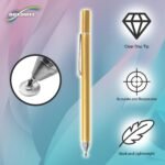 BoxWave Stylus Pen Compatible with ZMHQLPDZ Smart Water Bottle (Insulated Bottles) - FineTouch Capacitive Stylus, Super Precise Stylus Pen - Champagne Gold - Image 5