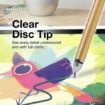 BoxWave Stylus Pen Compatible with ZMHQLPDZ Smart Water Bottle (Insulated Bottles) - FineTouch Capacitive Stylus, Super Precise Stylus Pen - Champagne Gold - Image 6