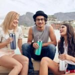 Skinny Tumblers Bulk 20 oz Stainless Steel with Lids and Straws Blank Slim Insulated Cup Double Layer Water Cups for Travel, DIY(White, Black, Navy, Green,12 Pcs) - Image 7
