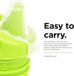 Klean Kanteen Classic Kid Sippy Cap - Lid Replacement for Kid Water Bottle - Easy Clean - Great for Outdoor Activities - BPA Free - Green - Image 5