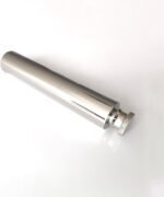 Stainless Steel 2oz Flat Bottom Tube Flask Mini Tube Drinkware Portable Cylindrical Hip Flask (Mirror Finish) - Image 3