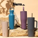 Corkcicle Go Cup XL - Leak-Proof Travel Tumbler - Triple Insulated Stainless Steel Water Bottle - Easy-Carry Handle - Summer Drinkware Gift - Keeps Drinks Ice Cold - 30 oz - Desert - Image 4
