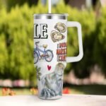 City Tumbler 40oz,Stainless Steel Water Bottle for Hot & Cold Beverages-City Gift Idea (Seattle) - Image 3