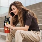 32 Oz Cartoon Mouse Water Bottle with Straw & Lid, Insulated Stainless Steel Cup Keep Drinks Cold & Hot, Leak Proof Double Wall Water Bottle Gifts for Kids Boys Girls for School, Travel, Sports - Image 6