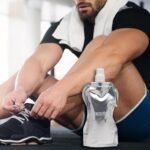 Collapsible Reusable Water Bottle with Carabiner Clip by Activiva - Light Weight Leak Proof Foldable Drinking Water Bottle - Non-Toxic BPA Free - 16.9 oz - 4 Pack - Image 4