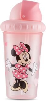 Disney Toddler Sippy Cups for Boys and Girls | 10 Ounce Sippy Cup Pack of Two with Straw and Lid | Durable Leak Proof Travel Water Bottle for Toddlers - Image 5