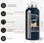 Duck Water Bottle 32oz, Funy Duck Stainless Steel Tumbler With Lid, Double Wall Vacuum Insulated Ducks Coffee Travel Cup, Christmas Birthday Gift for Ducks Lover - Image 6