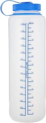 Nalgene HDPE Wide Mouth Water Bottle, Clear, 48 oz - Image 5