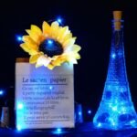 SmilingTown 12 Packs 20 LED Wine Bottle Lights with Cork - Silver Wire Fairy String Lights Battery Operated Cork Lights for Wine Liquor Bottle,Bedroom,Christmas,Birthday Party Decor(Blue) - Image 4