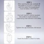 FORICOM Hot Water Bottle for Pain Relief，Period Cramps,Menstrual, Hot Water Bag for Sleeping, Tummy. 2Liter,Non Toxic Silicone - Image 7