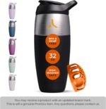 32oz Stainless Steel Protein Shaker Bottle – Leak-Proof Metal Shaker Cup with Snap-Fit Agitator for Smooth, Clump-Free Shakes – BPA-Free, Odor Resistant, Easy to Clean - Image 3