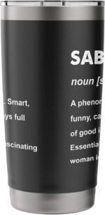 Sabrina Name Stainless Steel Insulated Tumbler - Image 3