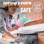 Half Gallon Insulated Water Bottle with Flip Straw, Vacuum Insulated Stainless Steel Jug with Top Handle, Leak-Proof Lid, Sweat-Free, Wide Mouth, Keeps Ice Cold up to 34 Hours - Image 6