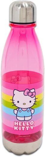 Hello Kitty Water Bottle - Bundle with Reusable Water Bottle for Home, School, and Sports Plus Stickers, More | Hello Kitty Water Bottle with Lid - Image 3