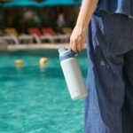 TYESO Insulated Stainless Steel Water Bottle With Spout Lid and Handle for Sports, Vacuum Insulated Sports Bottle with Easy-grip Handle, Leak-Proof (BLUE, 25 OZ) - Image 3