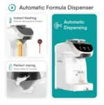 Formula Maker Machine - Upgraded Accurate Wifi Formula Dispenser with Inbuilt Sensors to Prevent Malnutrition - Instant Heating & Automatic Mixing - Quick Warm Bottle (Smart (App Control)) - Image 3