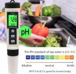 Upgraded 4 In 1 ORP TEMP Meter Digital Water Quality Tester & Hydrogen Generator Water Bottle With Backlight Water Quality Meter Tester 0-14.0 Measurement Range For Household Drinking - Image 7