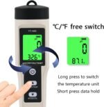 Upgraded 4 In 1 ORP TEMP Meter Digital Water Quality Tester & Hydrogen Generator Water Bottle With Backlight Water Quality Meter Tester 0-14.0 Measurement Range For Household Drinking - Image 8