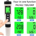 Upgraded 4 In 1 ORP TEMP Meter Digital Water Quality Tester & Hydrogen Generator Water Bottle With Backlight Water Quality Meter Tester 0-14.0 Measurement Range For Household Drinking - Image 9