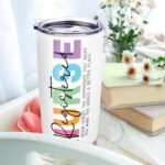 RN Gifts for Nurses RN Graduation Appreciation Retirement Gifts Registered Nurse Gift Coffee Tumbler Mug 20oz - Image 3