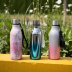 BJPKPK Insulated Water Bottles, 18 oz Stainless Steel Metal Water Bottle with Strap, BPA Free Leak Proof Jugs, Mugs, Flasks, Reusable Thermal Flasks for Sports& Travel, Blossom - Image 7