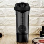 Artoid Mode Fitness Workout Sports Protein Shaker Bottle 24-Ounce, Dual Mixing Technology with Shaker Balls & Mixing Grids Included, Twist and Lock Protein Box Storage Included - Image 7