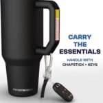 Frost Buddy Thicc Buddy - 40 oz Stainless Steel Vacuum Insulated Tumbler with Lid and Straw for Water - Travel Mug Cupholder Friendly - Gifts for Women Men Him Her (Ice Cream) - Image 3