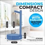 Desktop Water Bottle Dispenser Smart Table Water Dispenser,Water Dispenser for 5 Gallon Bottles,Water Jug Dispenser Bedside Water Dispenser, Automatic Drink Dispenser（Blue） - Image 3