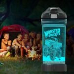 Lightzz Kids Water Bottle with 3D Glowing Monster Truck LED Light - 14 OZ Tritan BPA Free - Creative Ideal Travel Cup Car Race Gift for School Kid Boy Child Holiday Camping Picnic - Image 4