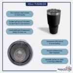 Style In Print Stainless-Steel Engraved Travel Mug Tumbler Brother Don'T Have The Same Last Name Family & Friends Insulated Thermal Coffee Cup Black 30 Oz, ETUMB_KPAT013_B30 - Image 3