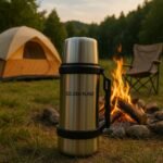 42Oz 1.2L Stainless Steel Insulated Water Bottle – Vacuum Flask with Handle & Strap, Keeps Drinks Hot or Cold for 24H, Leak-Proof, BPA-Free, Ideal for Travel, Hiking, Camping, Office - Image 3