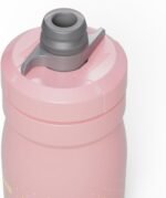CamelBak Podium 15oz Bike Water Bottle - Easy Squeeze Bottle - Fits Most Bike Cages, Coral Sunset - Image 4