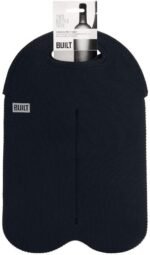 BUILT 2B-BLK 2-Bottle Stain Resistant Neoprene Wine/Water Bottle Carry Tote, Black - Image 6
