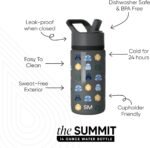 Simple Modern Kids Summit Water Bottle with Straw Lid | Star Wars 14oz Stainless Steel Cup Insulated Tumbler for Boys, School | Star Wars Helmets - Image 3
