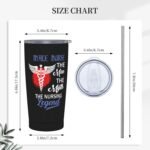 Nurse Gifts for Men, Male Nurse Gifts Tumblers 20oz Stainless Steel Coffee Travel Cup, Nurses Week Gift for Men, RN/Nursing/Practitioners Gift for Christmas/Retirement/Appreciation/Graduation - Image 5