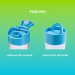 The World’s First Drink-And-Play Water Bottle | Sensory Fidget Stress ADHD Kids Tweens Teens Vortex Cyclone Tornado In STEM Science Connector Tube Toy | Clear BPA-Free Tritan Plastic 21 oz - Image 9