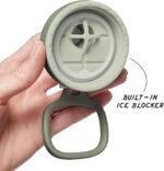 Takeya Sport 40 oz Triple-Insulated Stainless Steel Water Bottle, Spout Lid – Leakproof, Sweatproof, BPA-Free, Keeps Drinks Cold 36 Hrs, Hot 14 Hrs – Eucalyptus - Image 5