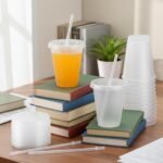 Sieral Cups with Straws and Lids Kids Tumbler with Straw Reusable Water Bottle Iced Coffee Travel Mug Adults Plastic Cups for Parties 16 oz (Clear Colors,30 Pack) - Image 4