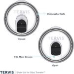 Tervis Traveler Disney - Snow White Just One Bite Made in USA Double Walled Insulated Tumbler Travel Cup Keeps Drinks Cold & Hot, 30oz, Stainless Steel - Image 4