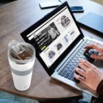 Built 24 Oz Insulated Travel Tumbler With Straw Lid - Reusable Stainless Steel Drinking Cup, Double Wall, Spill Resistant, Dishwasher Safe, BPA Free, Easy Grip, Leak Proof (White) - Image 6