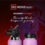 Mint Sport Insulated Stainless Steel Water Bottle with Straw – 32 oz BPA-Free Sports Water Bottle, Leakproof Double-Wall Vacuum Insulation for Gym, Travel & Sports (Misty Lavender) - Image 5