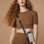 Portable Rectangular Sports Water Bottle 15 Oz Flat Slim Design with Adjustable Strap for Outdoor Fitness Travel and Everyday Use - Image 4