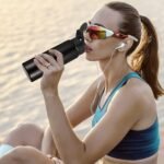 CHENGU 4 Pcs Aluminum Water Bottle 25oz Aluminum Reusable Bottles Lightweight Snap Lid Sports Water Multipack Easy Carry Leak Proof Travel for Gym Camping Hiking Outdoor Fishing (Black) - Image 4