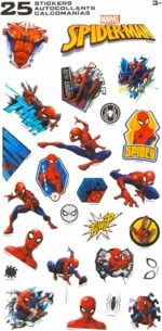 Spidey and Friends Reusable Water Bottles - 12 Piece Bundle of 11oz Bottles with Pull Top Lids Plus More | Spidey & His Amazing Friends Sports Bottles - Image 4