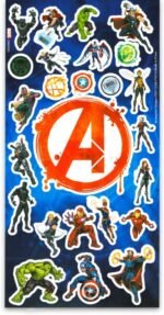 Marvel Avengers Water Bottle Bundle School Supplies Set with 20 Oz Drinking Cup, Stickers, More | Avengers Water Bottle for Kids, Boys, Girls - Image 4