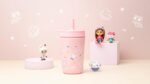 Zak Designs DreamWorks Gabby's Dollhouse Kelso Toddler Cups For Travel or At Home, 12oz Vacuum Insulated Stainless Steel Sippy Cup With Leak-Proof Design is Perfect For Kids (Cakey Cat) - Image 6