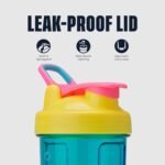 BlenderBottle Spongebob Shaker Bottle Pro Series Perfect for Protein Shakes and Pre Workout, 28-Ounce, Yellow/Blue, Musclebob Buffpants - Image 3